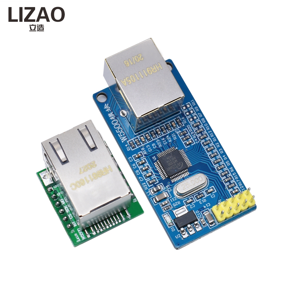 Ethernet Module W5500 - LIZAO W5500 이더넷 네트워크 모듈, 51/STM32