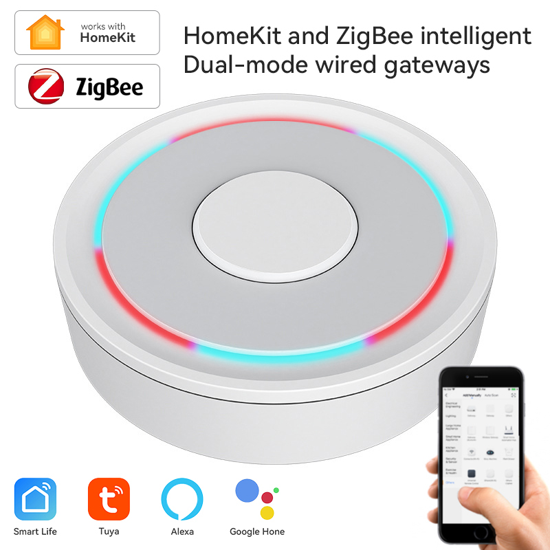 Home Automation Technology - Tuya-ZigBee 스마트 게이트웨이 홈키트, 유선 무선