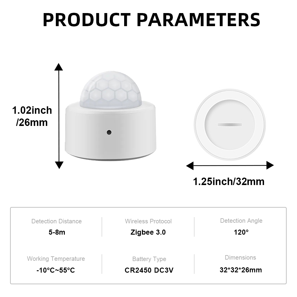 Tuya ZigBee 광 센서 휘도 센서 스마트 조명  - Home Automation Technology 리뷰 및 가격