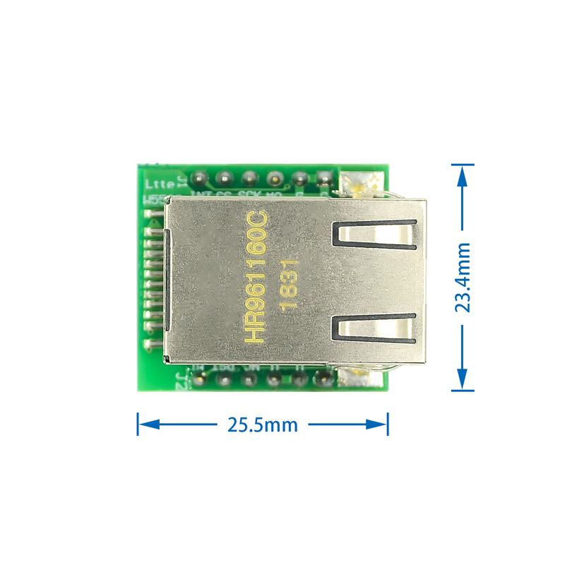 W5500 칩 USR-ES1 새로운 80Mhz SPI- - Ethernet Module W5500 리뷰 및 가격