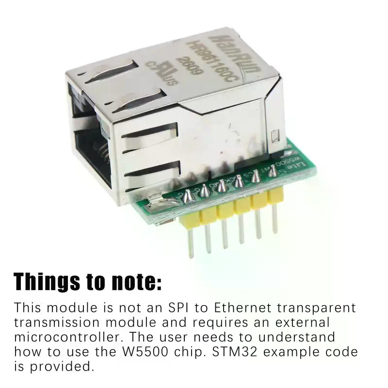 전자제품 USR-ES1 W5500 칩 신형 SPI-LA - Ethernet Module W5500 리뷰 및 가격